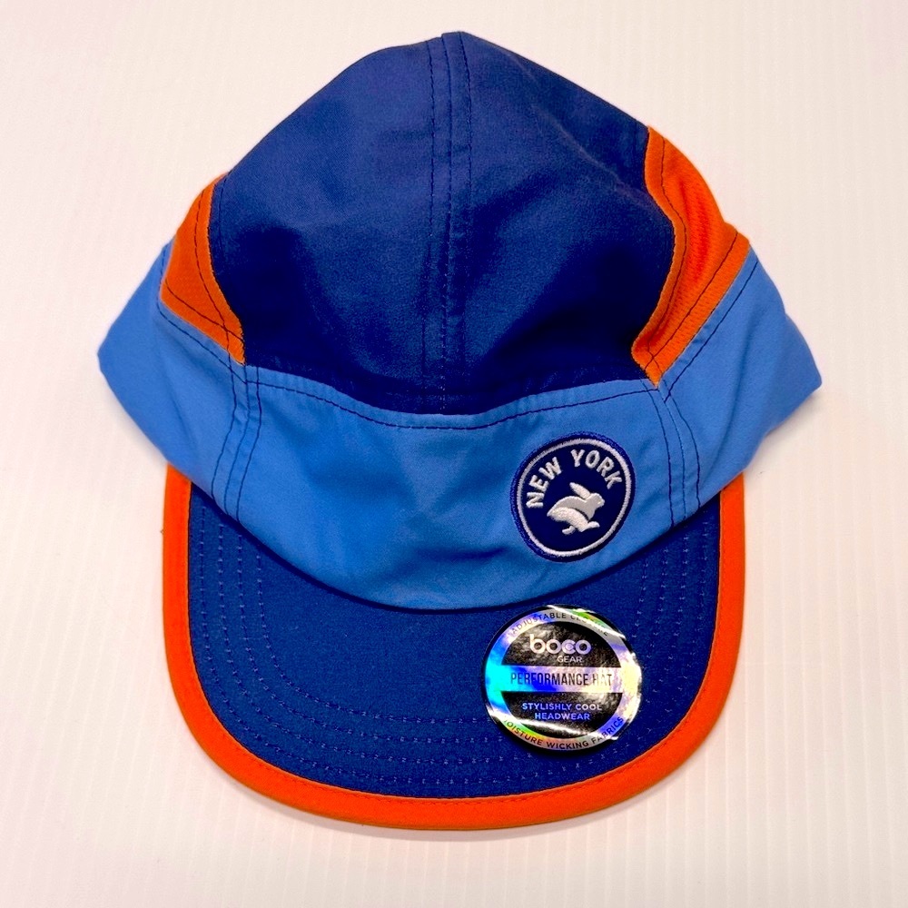 BOCOgear Blue and Orange rabbit New York City Performance Hat